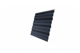 Профнастил С10R Grand Line 0,5 Rooftop Matte RAL 7024 мокрый асфальт