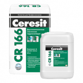 Ceresit CR 166. Эластичная гидроизоляционная масса (компоненты A и B)