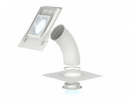 VELUX Световые туннели для скатных кровель с гибкой трубой (TWF/TLF)