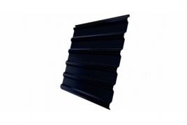 Профнастил С20R Grand Line 0,5 GreenCoat Pural BT, matt RR 33 черный (RAL 9005 черный)