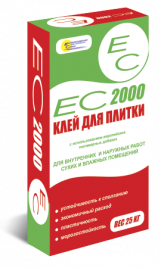 Клей ЕС 2000 для керамической плитки и керамогранита (54 шт)