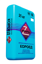 Штукатурка декоративная КВАРЦ "Короед" 3мм (25кг)
