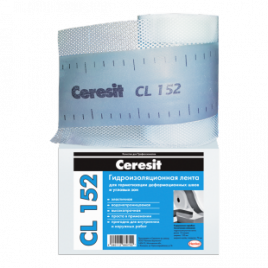 Ceresit CL 152. Эластичная уплотнительная лента 10м