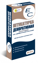 EC Штукатурка декоративная КОРОЕД 25кг (54шт)