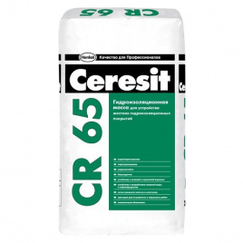 Ceresit CR-65. Цементная гидроизоляционная масса (20 кг)