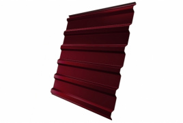Профнастил С20R Grand Line 0,5 Quarzit lite RAL 3005 красное вино