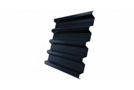 Профнастил H60R 0,5 Satin RAL 7024 мокрый асфальт DRIP