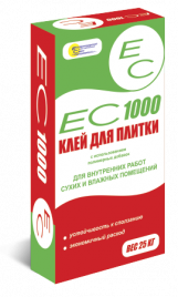 Клей  EC 1000 для керамической плитки (54 шт)