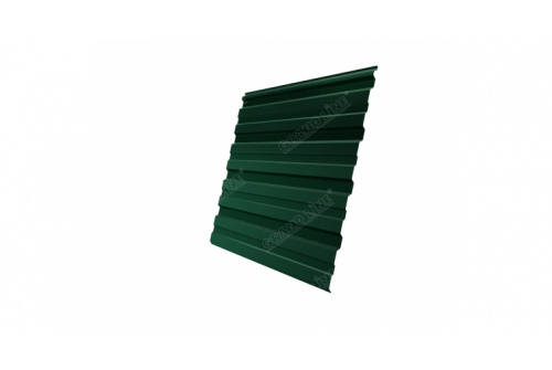Профнастил С10R 0,45 PE-Double RAL 6005 зеленый мох фото 1