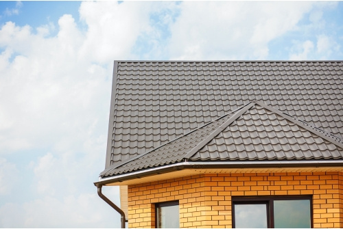 Металлочерепица классик 0,5 Rooftop Matte RR 32 темно-коричневый фото 6