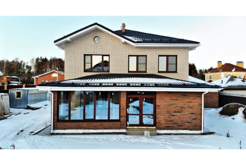 Металлочерепица классик Grand Line 0,5 Velur RAL 7024 мокрый асфальт фото 3