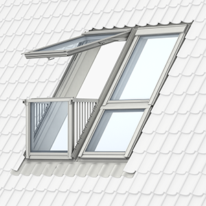 Окно-балкон VELUX CABRIO фото 3