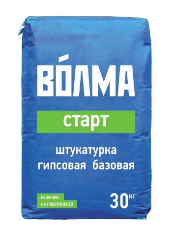 Штукатурка "Волма-Старт" гипсовая базовая (30кг) фото 1