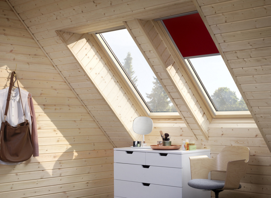 VELUX Стандарт – Мансардное окно GZR 3050B (ручка снизу) фото 8