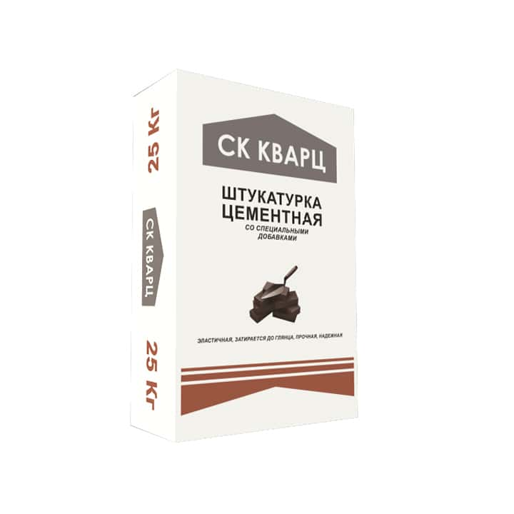 Штукатурная смесь "Кварц" мелкофракционная (25кг) фото 1