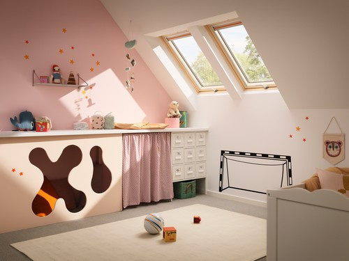 VELUX Дизайн - Мансардное окно GLL 1061 (ручка сверху) фото 5